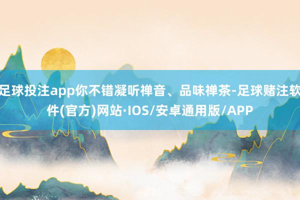 足球投注app你不错凝听禅音、品味禅茶-足球赌注软件(官方)网站·IOS/安卓通用版/APP