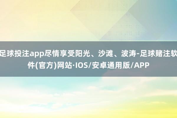 足球投注app尽情享受阳光、沙滩、波涛-足球赌注软件(官方)网站·IOS/安卓通用版/APP