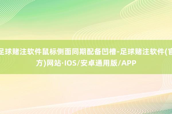 足球赌注软件鼠标侧面同期配备凹槽-足球赌注软件(官方)网站·IOS/安卓通用版/APP