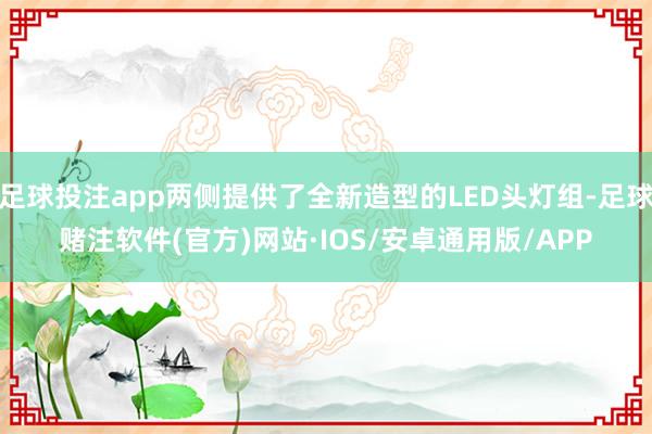 足球投注app两侧提供了全新造型的LED头灯组-足球赌注软件(官方)网站·IOS/安卓通用版/APP