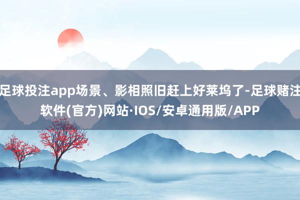 足球投注app场景、影相照旧赶上好莱坞了-足球赌注软件(官方)网站·IOS/安卓通用版/APP