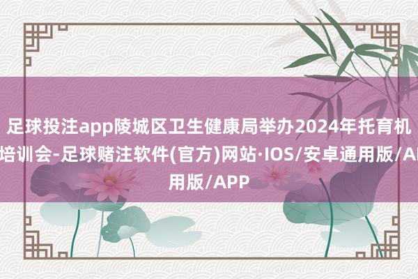 足球投注app陵城区卫生健康局举办2024年托育机构培训会-足球赌注软件(官方)网站·IOS/安卓通用版/APP