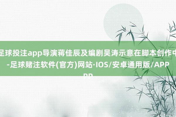 足球投注app导演蒋佳辰及编剧吴涛示意在脚本创作中-足球赌注软件(官方)网站·IOS/安卓通用版/APP