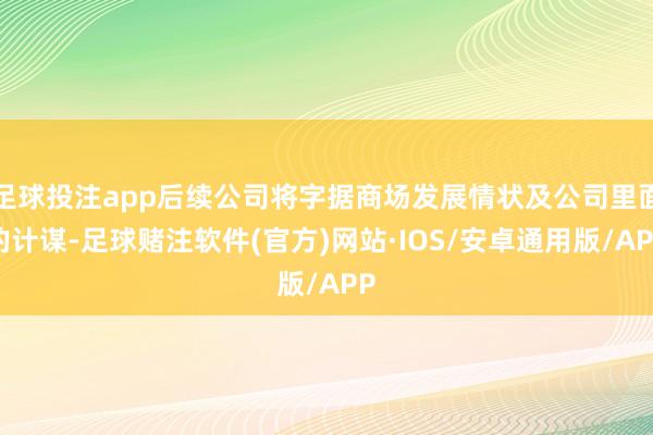 足球投注app后续公司将字据商场发展情状及公司里面的计谋-足球赌注软件(官方)网站·IOS/安卓通用版/APP