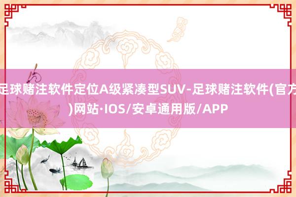 足球赌注软件定位A级紧凑型SUV-足球赌注软件(官方)网站·IOS/安卓通用版/APP