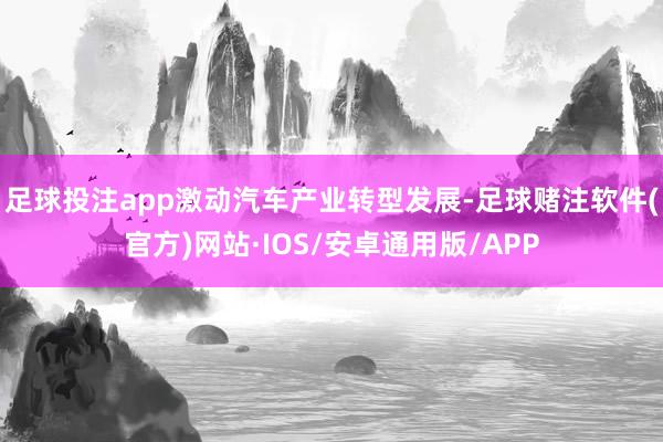 足球投注app激动汽车产业转型发展-足球赌注软件(官方)网站·IOS/安卓通用版/APP