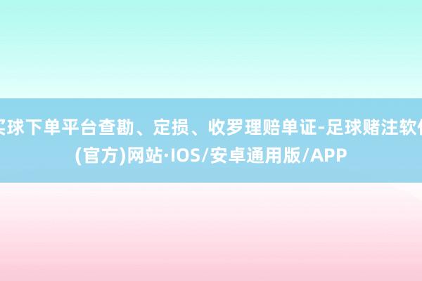 买球下单平台查勘、定损、收罗理赔单证-足球赌注软件(官方)网站·IOS/安卓通用版/APP