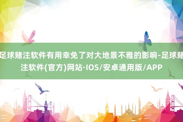 足球赌注软件有用幸免了对大地景不雅的影响-足球赌注软件(官方)网站·IOS/安卓通用版/APP