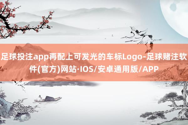 足球投注app再配上可发光的车标Logo-足球赌注软件(官方)网站·IOS/安卓通用版/APP