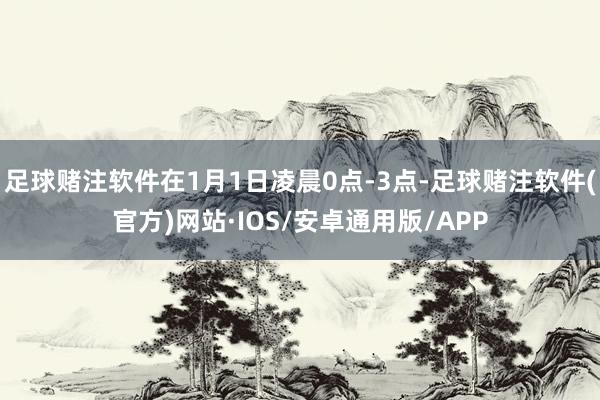 足球赌注软件在1月1日凌晨0点-3点-足球赌注软件(官方)网站·IOS/安卓通用版/APP